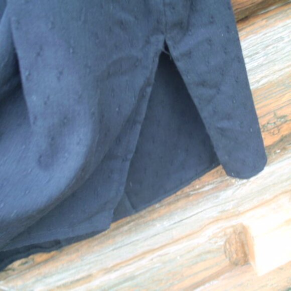 Vintage Expressions Black Sleeveless Tunic Top SZ M-L - Picture 3 of 3